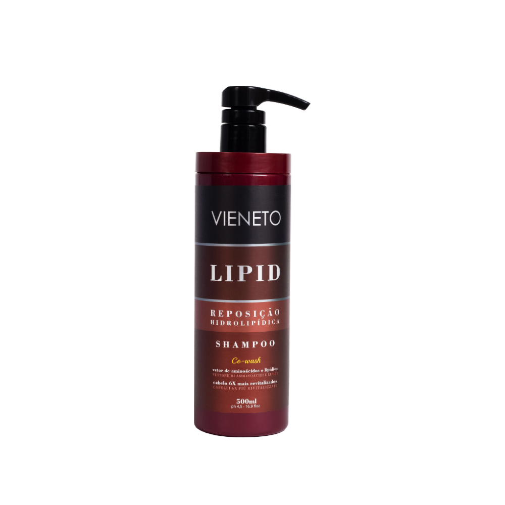 Shampoo Nutrição e Recuperação Capilar  Hidropolídico Lipid - 500 ml