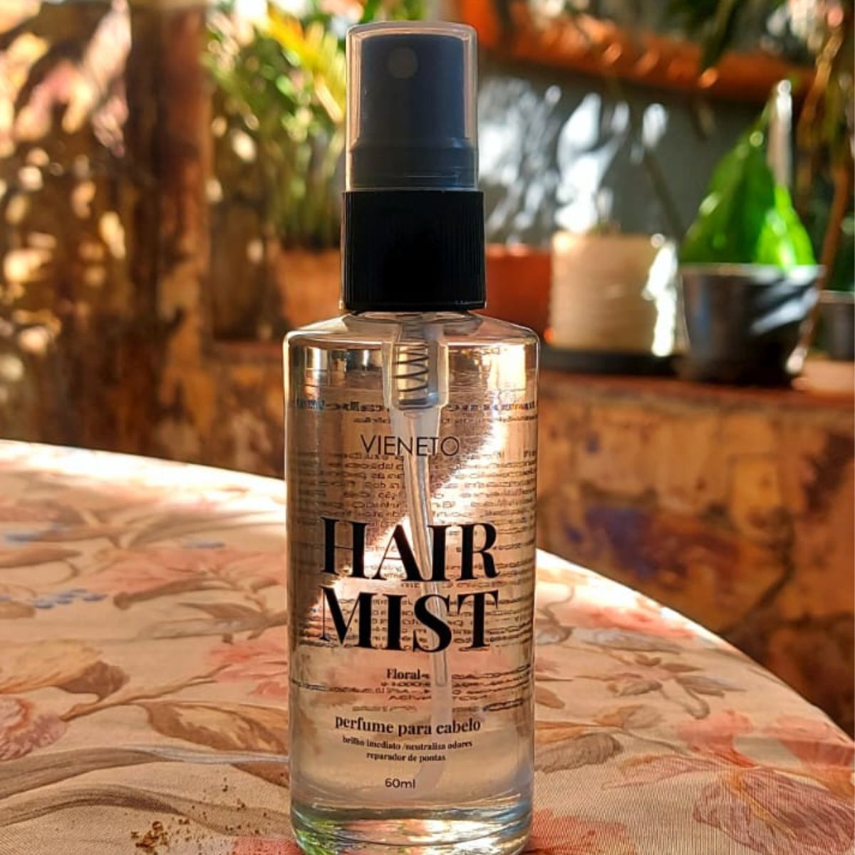 Perfume Capilar Reparador de pontas e Doador de Brilho Floral Hair Mist - 60ml