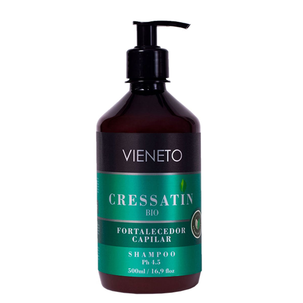 Shampoo fortalecedor Crescimento Anti-Queda Capilar - Cressatin Bio -500ml
